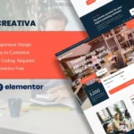 Mua Creativa - Digital Agency Elementor Template Kit giá rẻ