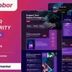 Mua Cybbor – Cyber Security Services Elementor Template Kit giá rẻ