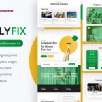 Mua Dailyfix - Home Service Elementor Template Kit giá rẻ