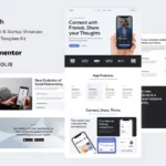 Tải Dash - Mobile App & Startup Showcase Elementor Template Kit mới nhất