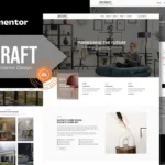 Tải Decraft - Furniture & Interior Design Elementor Template Kit mới nhất