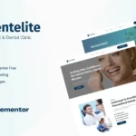 Mua Dentelite - Dentist & Dental Clinic Elementor Template Kit giá rẻ