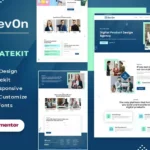 Tải DevOn | Digital Product Design Agency Elementor Template Kit mới nhất