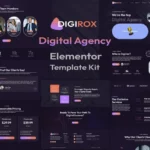 Tải Digirox - Digital Agency Elementor Template Kit mới nhất