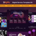 Tải Digitly - Digital Service Agency Elementor Template Kit mới nhất