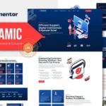 Tải Dinamic - Customer Service & Solution Elementor Pro Template Kit mới nhất