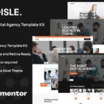 Mua Disle - Digital Agency Elementor Template Kit giá rẻ