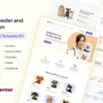 Tải Dog Pals - Dog Breeder & Adoption Elementor Template Kit mới nhất