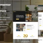 Mua Domura - Interior Design & Architecture Elementor Pro Template Kit giá rẻ