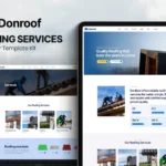 Mua Donroof - Roofing Services Elementor Template Kit giá rẻ