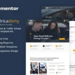 Tải Dricademy - Driving Course & Traffic School Elementor Template Kit mới nhất