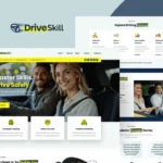 mua DriveSkill - Driving School Elementor Template Kit