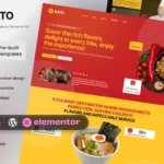 Tải Eato - Restaurant & Cafe Elementor Template Kit mới nhất