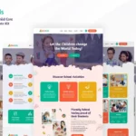 Mua Edukids – Kindergarten & Child Care Elementor Template Kit giá rẻ