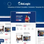 Tải Edulogic - University & School Education Elementor Template Kit mới nhất
