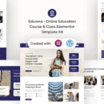 Mua Eduvera - Online Education Course & Class Elementor Template Kit giá rẻ