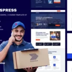 mua Ekspress - Logistic Shipping & Courier Elementor Template Kit