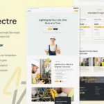 Mua Electre - Electrician & Electrical Services Elementor Template Kit giá rẻ