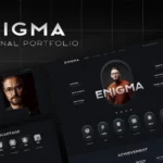 Tải Enigma - Personal Portfolio Elementor Template Kit mới nhất