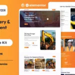 Tải Equipzer - Machinery & Equipment Rentals Elementor Template Kit mới nhất