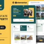 Mua Estate Rise - Real Estate Elementor Template Kit giá rẻ