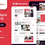Mua Expertense - SEO & Digital Agency Elementor Template Kit giá rẻ
