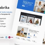 Mua Fabrika - Garment & Textile Industry Elementor Template Kit giá rẻ