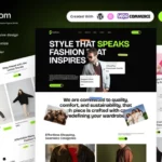 mua Fashiom - Fashion E-Commerce Store Elementor Template Kit