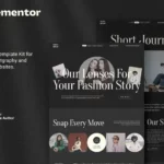 Tải Fashnap – Fashion Photography & Portfolio Elementor Template Kit mới nhất