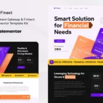 Tải Finext - Payment Gateway & Fintech Elementor Template Kit mới nhất