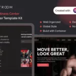 Mua Fitroom - Gym & Fitness Center Elementor Template Kit giá rẻ