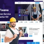 Mua Fixano - Handyman Services Elementor Template Kit giá rẻ
