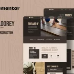 Tải Floorey - Flooring Construction Elementor Template Kit mới nhất