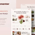Tải Flowerry - Florist & Flower Boutique Elementor Template Kit mới nhất