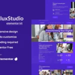 Tải Flux - Digital Agency Elementor Template Kit mới nhất