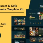 Mua Food Alfa - Restaurant & Cafe Elementor Pro Template Kit giá rẻ