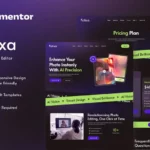 Tải Fotixa - SaaS AI Photo App Website Elementor Template Kit mới nhất