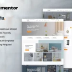 Tải Furneta - Furniture Shop Elementor Template Kit mới nhất