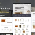 Tải Furniti - Furniture & Home Decor Store Elementor Pro Template Kit mới nhất