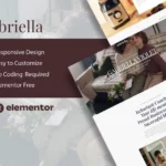 Tải Gabriella - Motivator & Business Coach Elementor Template Kit mới nhất