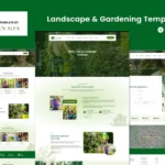 Tải Garden Alfa - Landscape & Gardening Elementor Template Kit mới nhất