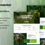 mua GardenGlow - Gardening & Landscape Elementor Pro Template Kit