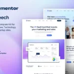 Mua Geech - SaaS & Tech Startup Company Elementor Template Kit giá rẻ