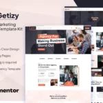 Tải Getizy - Digital Marketing Agency Template Kit mới nhất