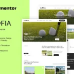 Mua Glofia - Golf Club & Course Elementor Template Kit giá rẻ