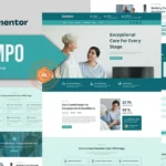 Mua Gompo - Nursing Home Elementor Template Kit giá rẻ
