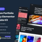 Mua GonQ Creative Portfolio Agency Elementor Template Kit giá rẻ