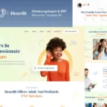 Mua HeardIt - Otolaryngologist & ENT Elementor Pro Template Kit giá rẻ