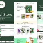 Tải HerbVest - Herbal Store Elementor Pro Template Kit mới nhất
