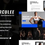 Tải Hercules - Fitness & Gym Elementor Template Kit mới nhất